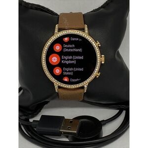 Fossil Gen 4 Authentic Digital Dial Smart Watch Custom Band FTW6015 CO132